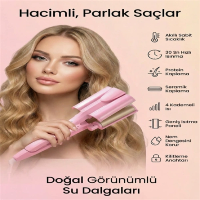 VipMarketim CURLING WAG SAÇ CİHAZI