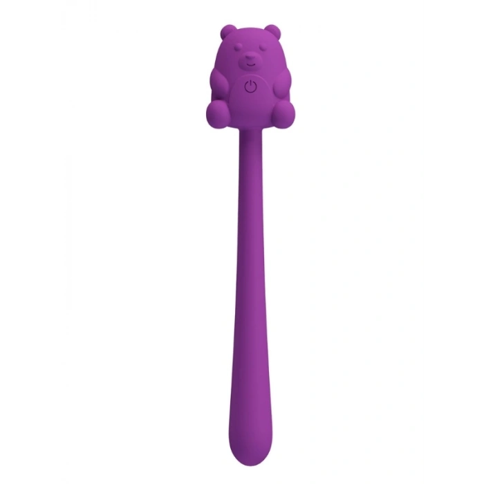 VipMarketim Cute Bear Flirting Stick Modern Vibratör