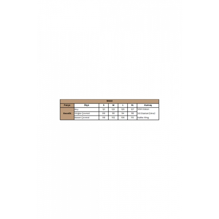 Vipmarketim Dantelli Ve Dekolteli Yırtmaçlı Gecelik