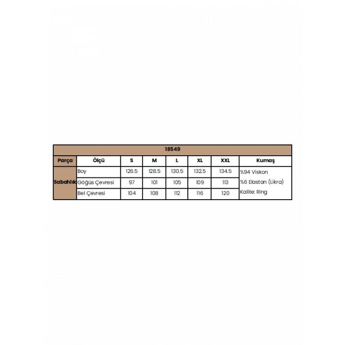 Vipmarketim Dantelli Ve Kuşaklı Sabahlık