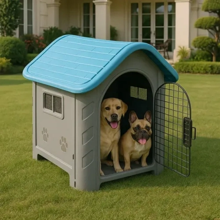 VipMarketim Dayanıklı Plastik Köpek Evi