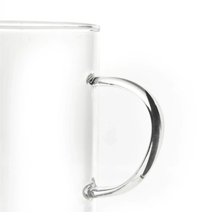 VipMarketim DecoHandy 6lı Cam Kupa 200 ml