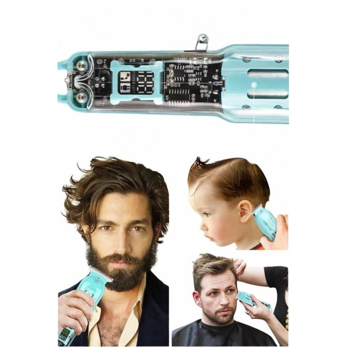 VipMarketim Değiştirilebilir Taraklı Yeni Nesil Paslanmaz Çelik Tıraş Makinesi