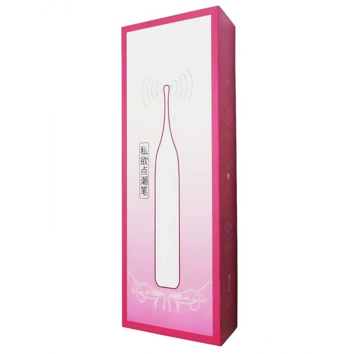 VipMarketim Değiştirilebilir Üç Başlıklı İnce Vibratör