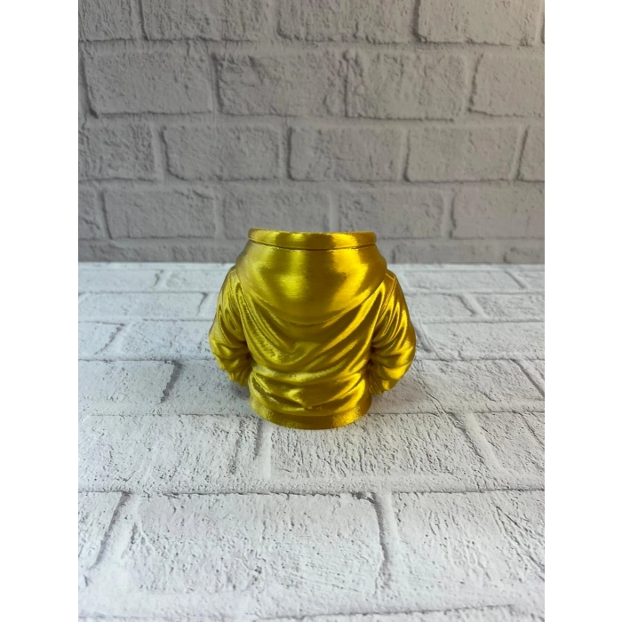 VipMarketim Dekoratif Gold Hoodie Kalemlik 10x10 cm