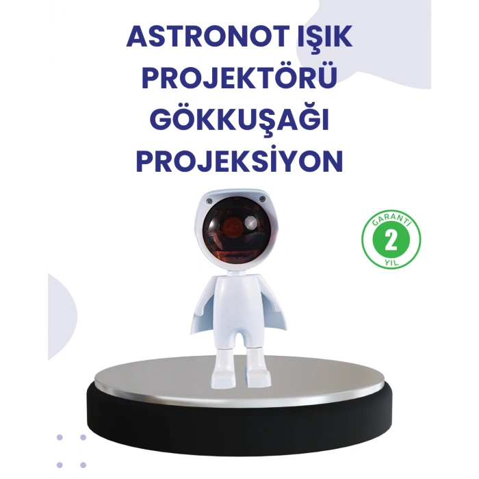 VipMarketim Dekoratif Gün Batımı Işığı – Astronot Figürlü