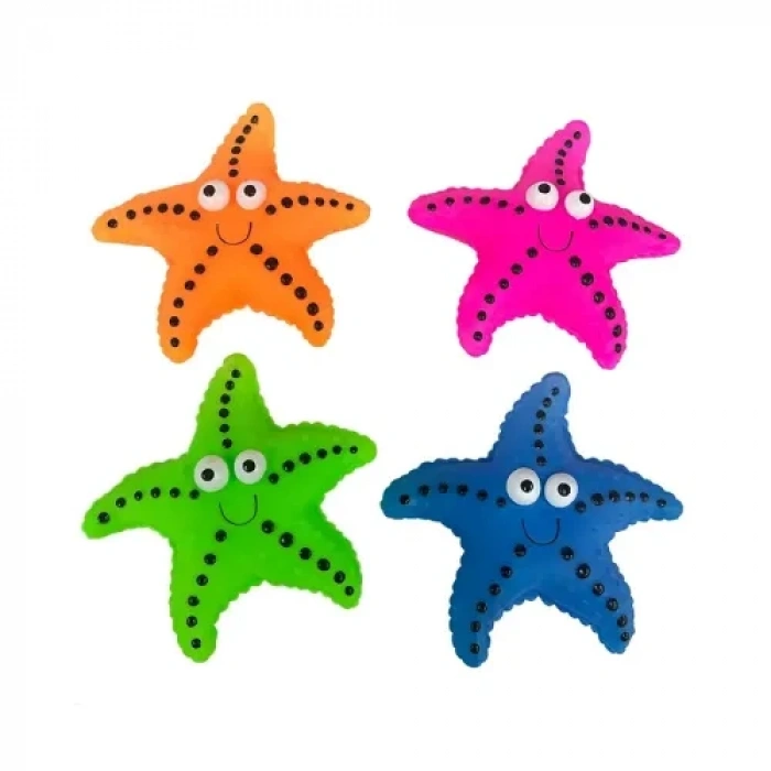 VipMarketim Denizyıldızı Figürlü Köpek Çiğneme Oyuncağı