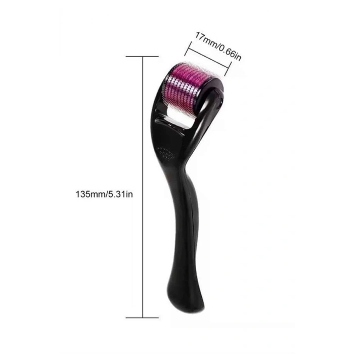 VipMarketim Derma Roller Titanyum Uçlu 540 Iğneli 1 Mm Iğne