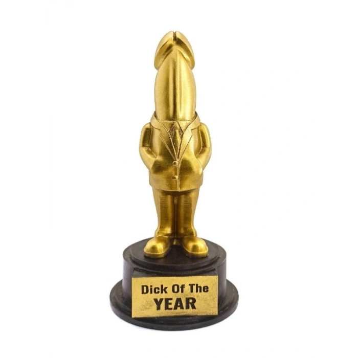 VipMarketim Dick Of The Year – Esprili Masaüstü Ödül Heykeli Model 1
