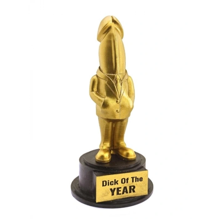 VipMarketim Dick Of The Year – Esprili Masaüstü Ödül Heykeli Model 1