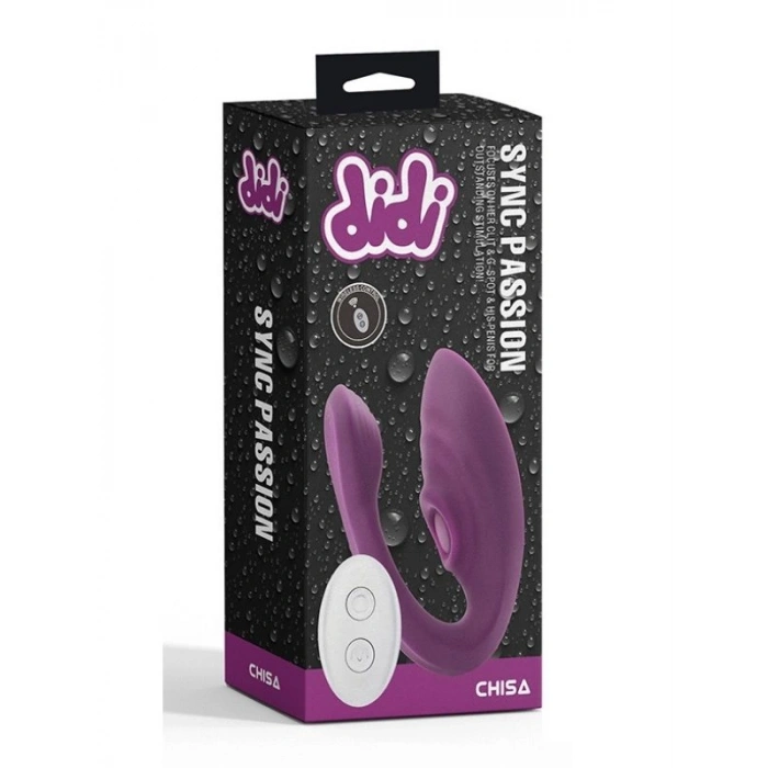 VipMarketim Didi Sync Passion Uzaktan Kumandalı Darbeli Vibratör