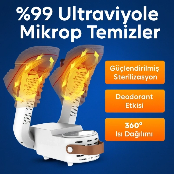 VipMarketim Dijital Ayakkabı Kurutma Ve Isıtma Makinesi