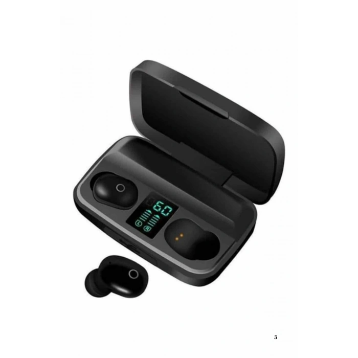 VipMarketim Dijital Göstergeli Bluetooth Kulaklık Kablosuz TWS Stereo Bluetooth 5.0