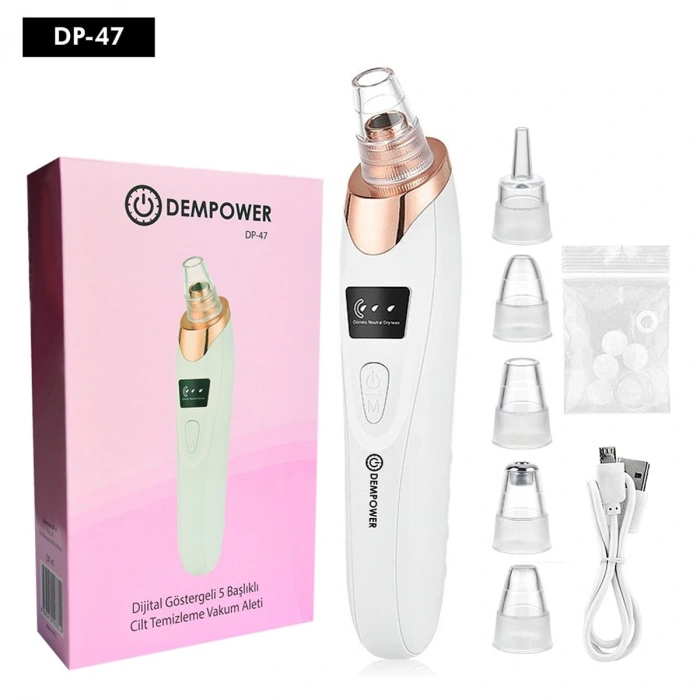 VipMarketim Dijital Göstergeli Siyah Nokta Vakum Cihazı