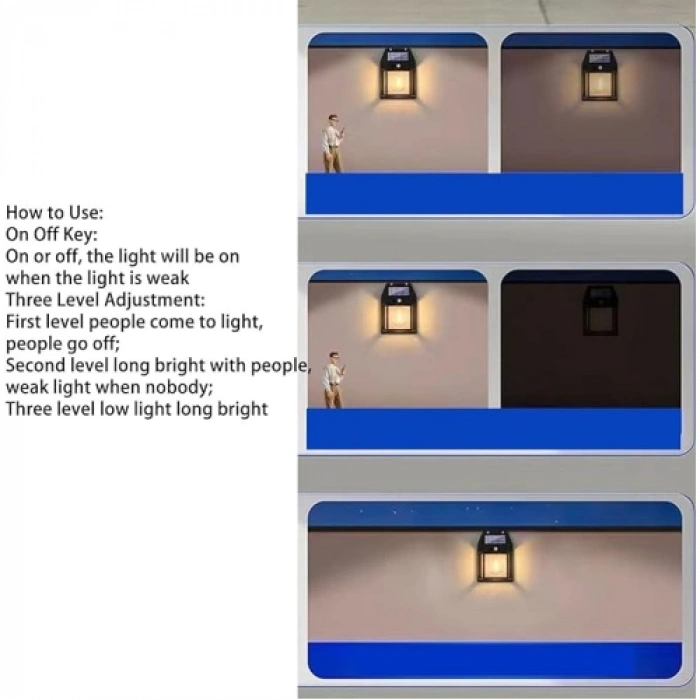 VipMarketim Dış Mekan Solar Lamba