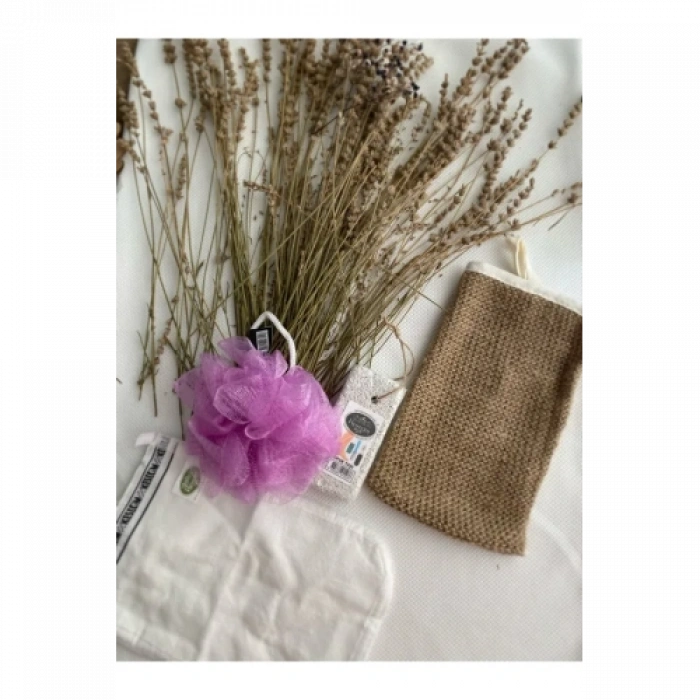 VipMarketim Doğal 4Lü Banyo Hamam Seti