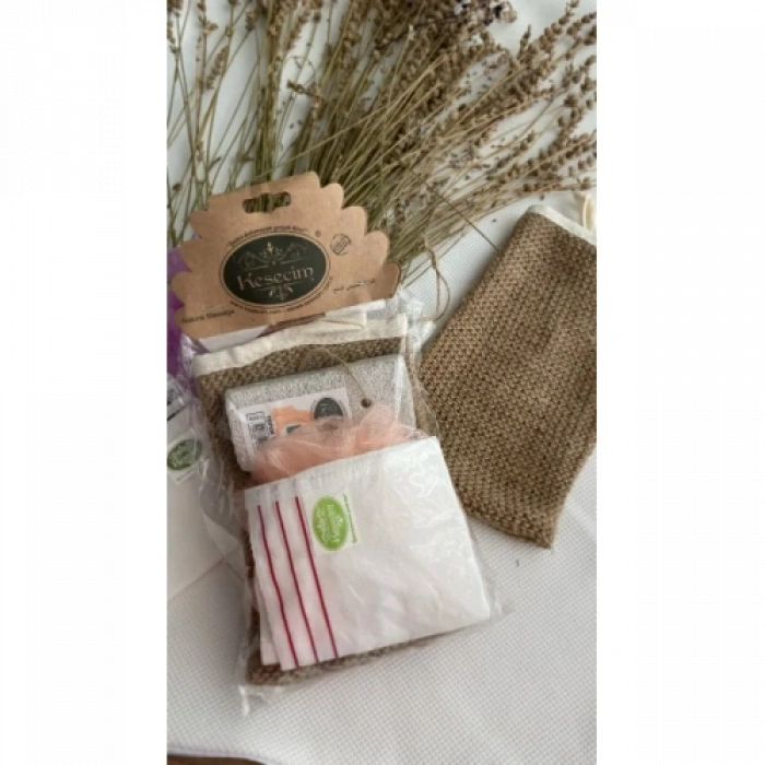 VipMarketim Doğal 4Lü Banyo Hamam Seti