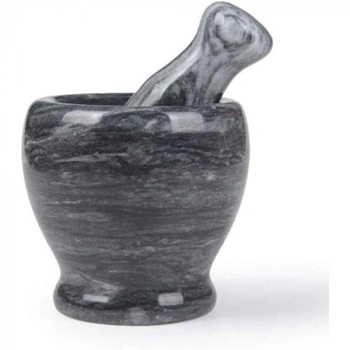 VipMarketim Doğal Cilalı Mermer Havan