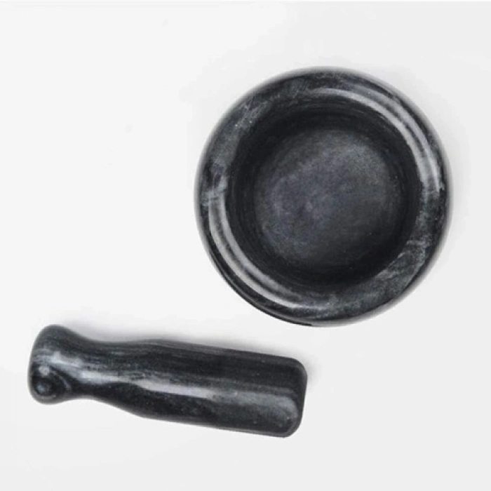 VipMarketim Doğal Cilalı Mermer Havan