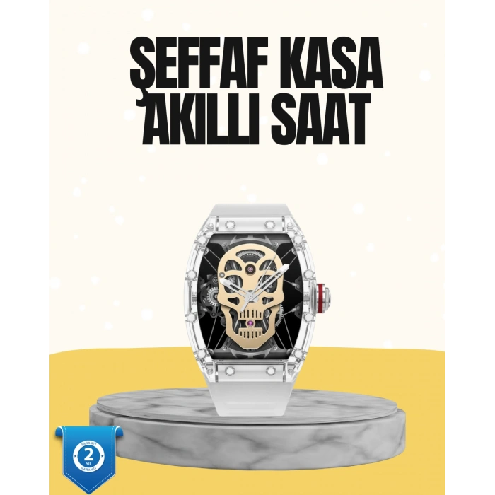 VipMarketim Dokunmatik Akıllı Saat Sesli Asistan ve GPS Özellikli