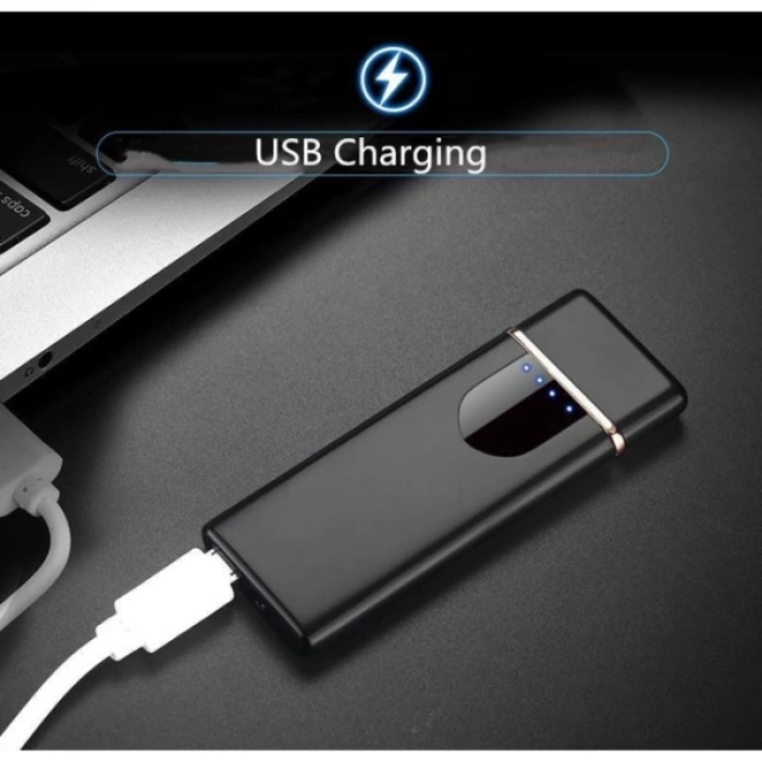 VipMarketim Dokunmatik Alevsiz Elektrikli Çakmak