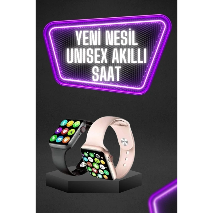 VipMarketim Dokunmatik Ekran Akıllı Saat Tema Değiştirme Şık ve Modern Unısex