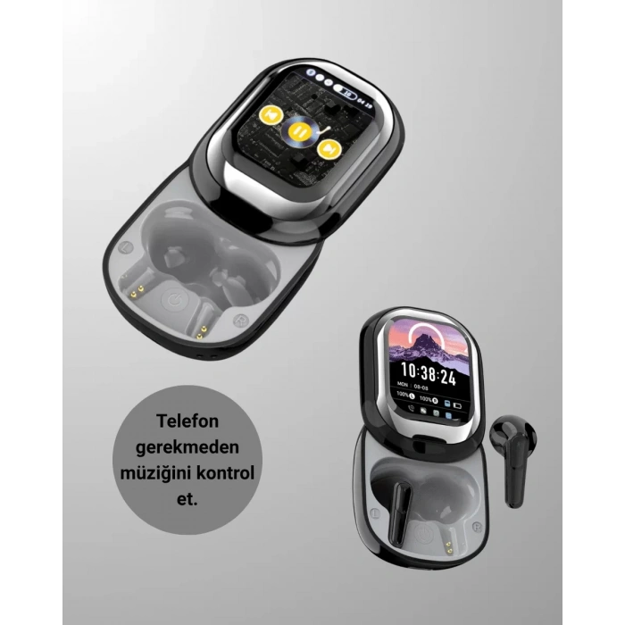 VipMarketim Dokunmatik Kontrollü Bluetooth Kulaklık – Pods Fine Uyumlu