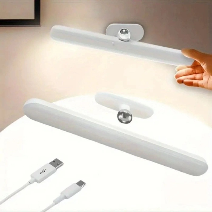 VipMarketim Dokunmatik USB Şarjlı 27 cm LED Makyaj Aynası Işığı