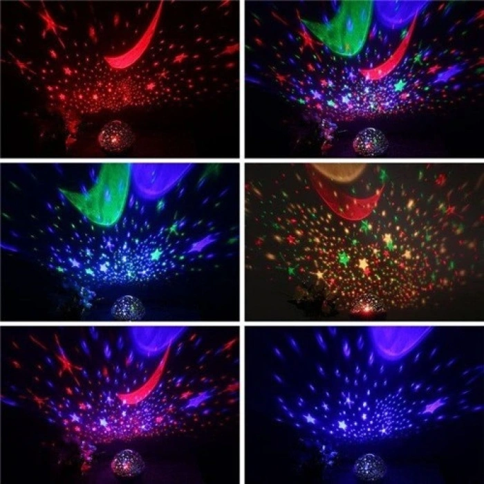 VipMarketim Dönen Star master Gece Lambası