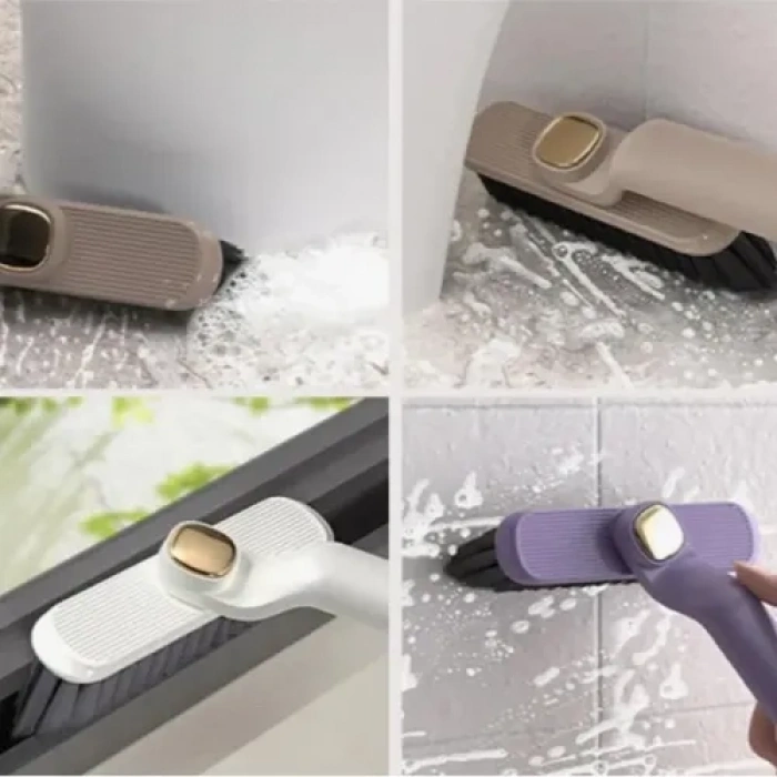 VipMarketim Döner Başlıklı Temizlik Fırçası Cımbızlı