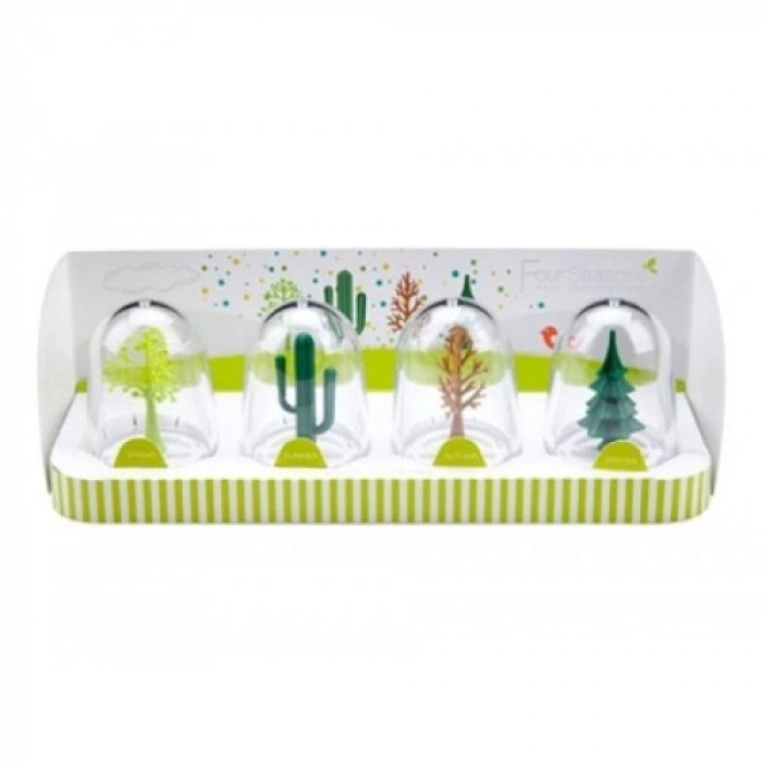 VipMarketim Dört Mevsim Baharatlık - Four Seasons Spice Shakers