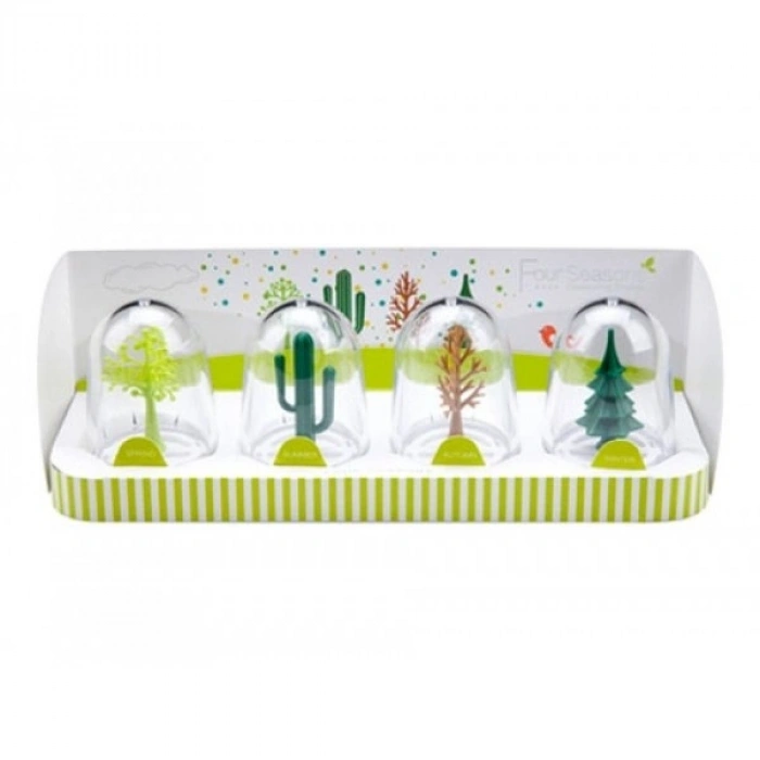 VipMarketim Dört Mevsim Baharatlık - Four Seasons Spice Shakers