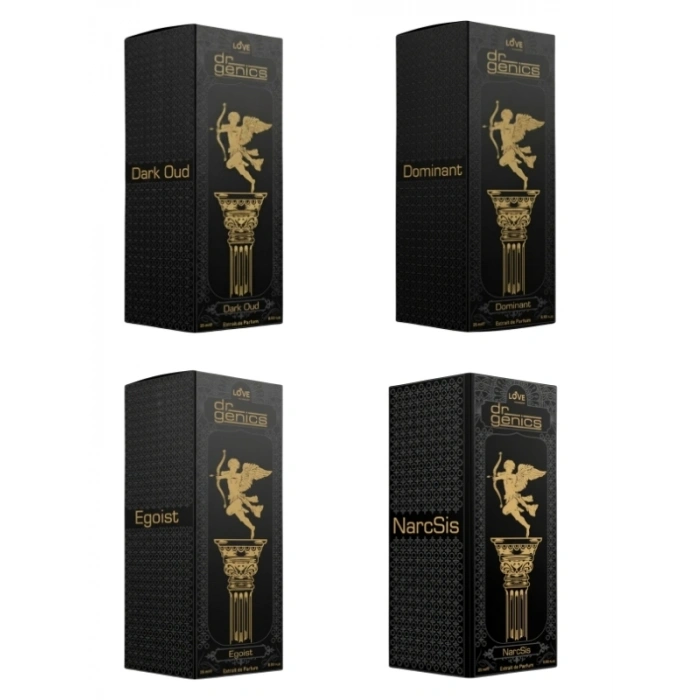 VipMarketim Dr Genics Newyork Phenomenon Perfume Edp Set 4 Ad x 25 ml