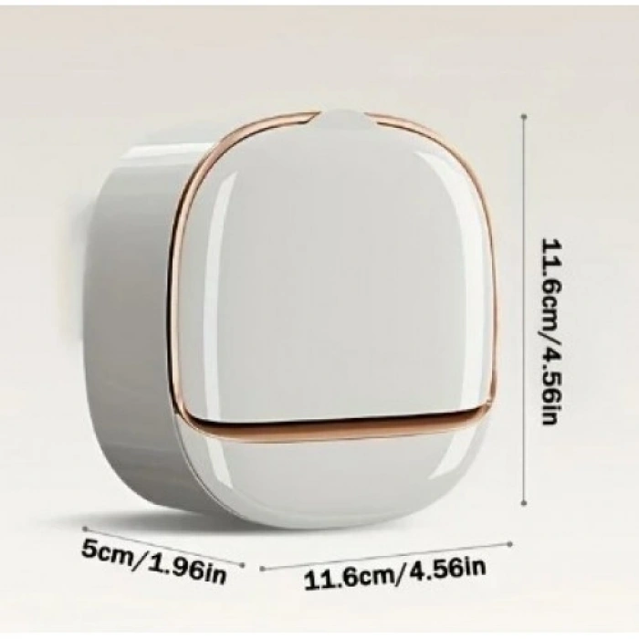 VipMarketim Drenaj Hazneli Kapaklı Katı Sabunluk