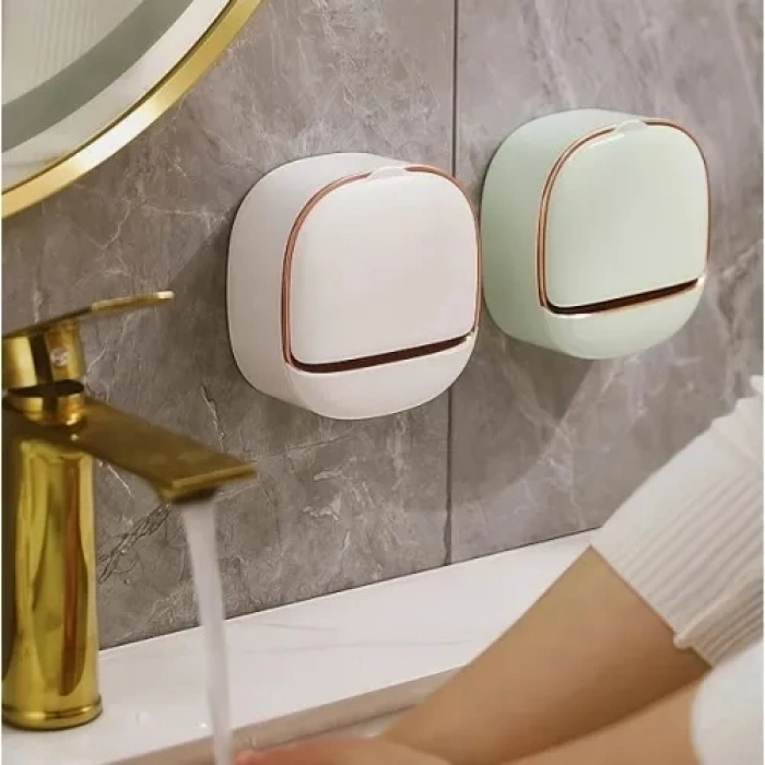 VipMarketim Drenaj Hazneli Kapaklı Katı Sabunluk