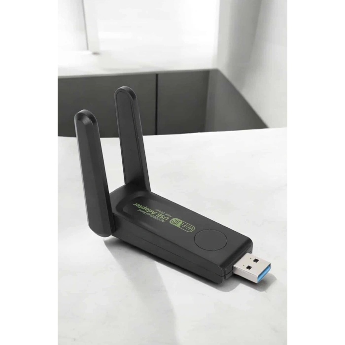 VipMarketim Dual Band Wifi Alıcı Adaptör USB 3.0 Destekli
