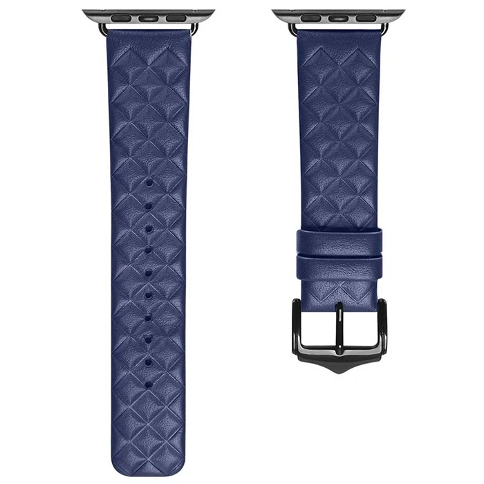 VipMarketim Dux Ducis Apple Watch 42/44/45MM için Enland Serisi Premium Deri Kayış Kordon-(5775)
