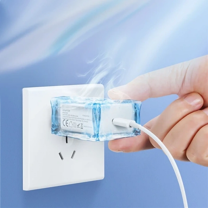 VipMarketim DUX DUCIS C50 PD 20W Hızlı Şarj Aleti 20W USB-C Güç Adaptörü-(5775)