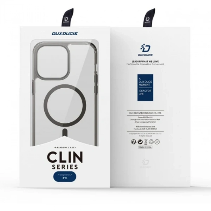 VipMarketim Dux Ducis Clin Mag Series iPhone 14 6.1 Magsafe Uyumlu Manyetik Silikon Kılıf-(5775)