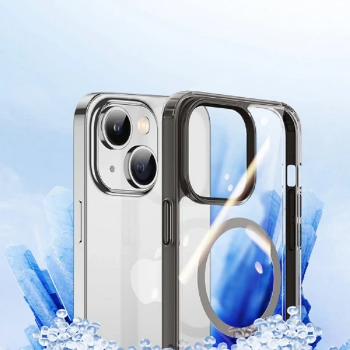 VipMarketim Dux Ducis Clin Mag Series iPhone 14 6.1 Magsafe Uyumlu Manyetik Silikon Kılıf-(5775)