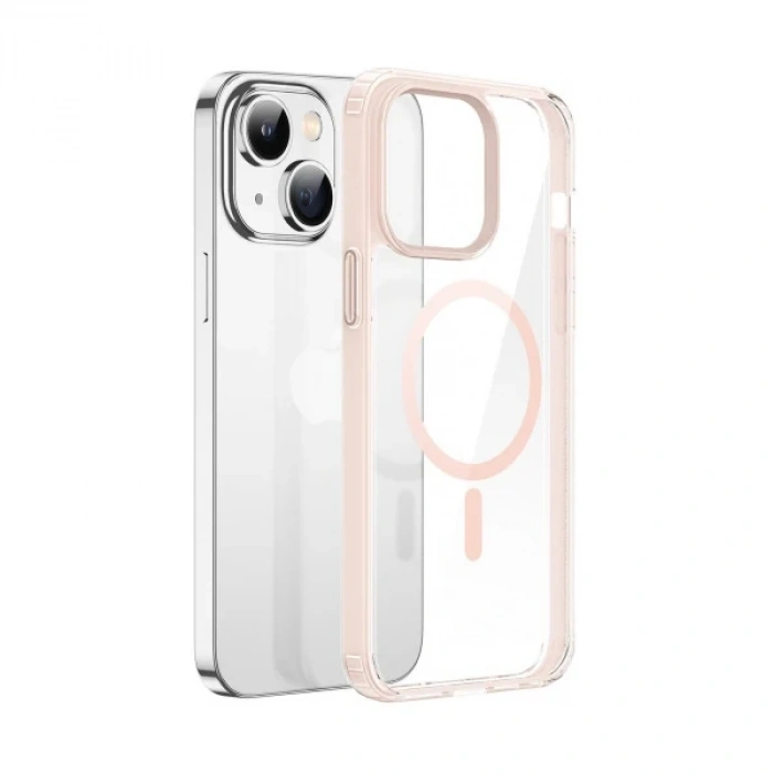 VipMarketim Dux Ducis Clin Mag Series iPhone 14 Plus 6.7 Magsafe Uyumlu Manyetik Silikon Kılıf-(5775)
