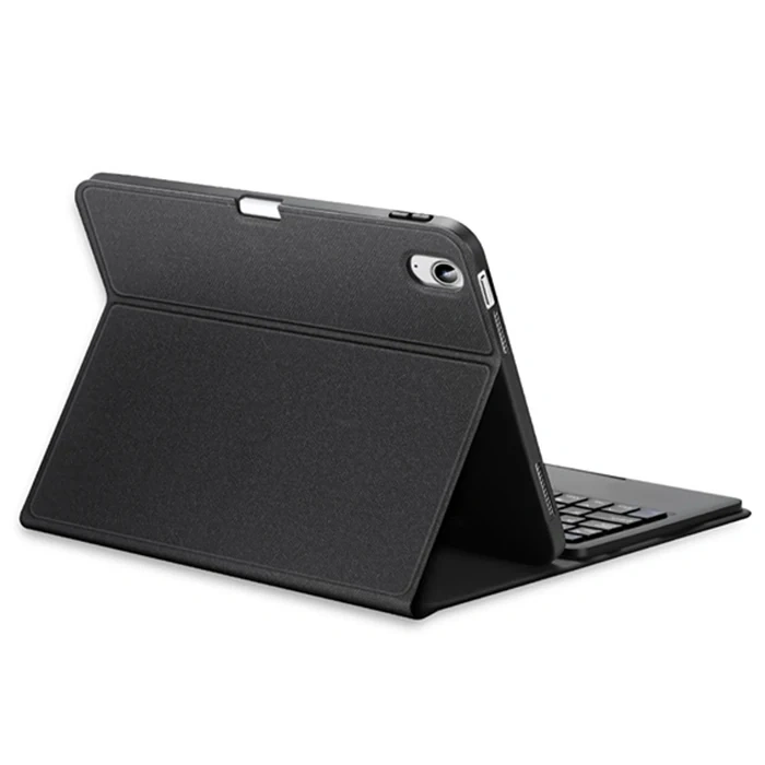 VipMarketim Dux Ducis iPad 10 (2022) TK Series Kablosuz Bluetooth Klavye Touchpad Kılıf-(5775)