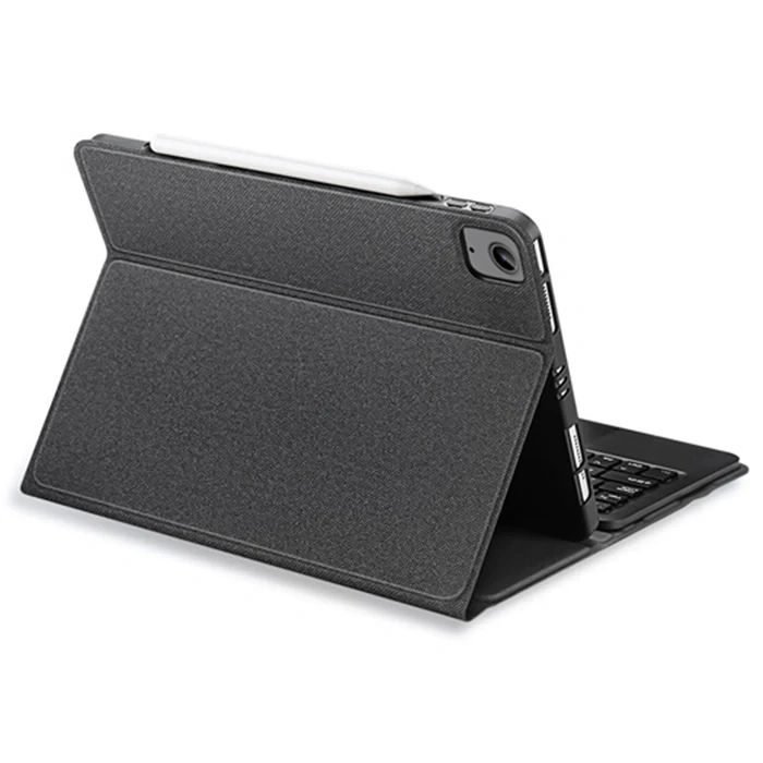 VipMarketim Dux Ducis iPad Air 4 / 5 / iPad Pro 11 (2020/2021/2022) TK Series Kablosuz Bluetooth Klavye Touchpad-(5775)