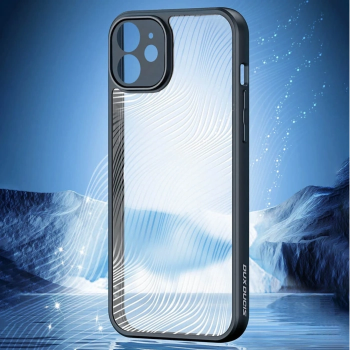 VipMarketim Dux Ducis iPhone 12 Aimo Series Premium Buzlu Sert PC-TPU Kılıf-(5775)
