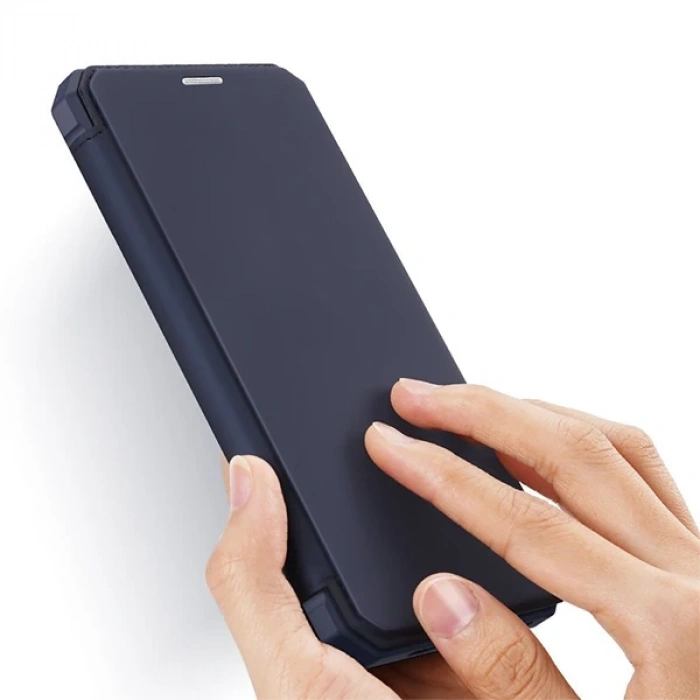 VipMarketim DUX DUCİS iPhone 12 Mini Kılıf Mıkantıslı Kapaklı Flip Cover Kılıf Skin X Series Flip Case-(5775)