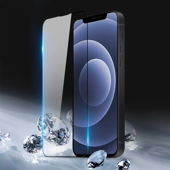 VipMarketim Dux Ducis iPhone 13 Mini 5.4inç Tempered Cam Ekran Koruyucu 10D Full Kaplama-(5775)