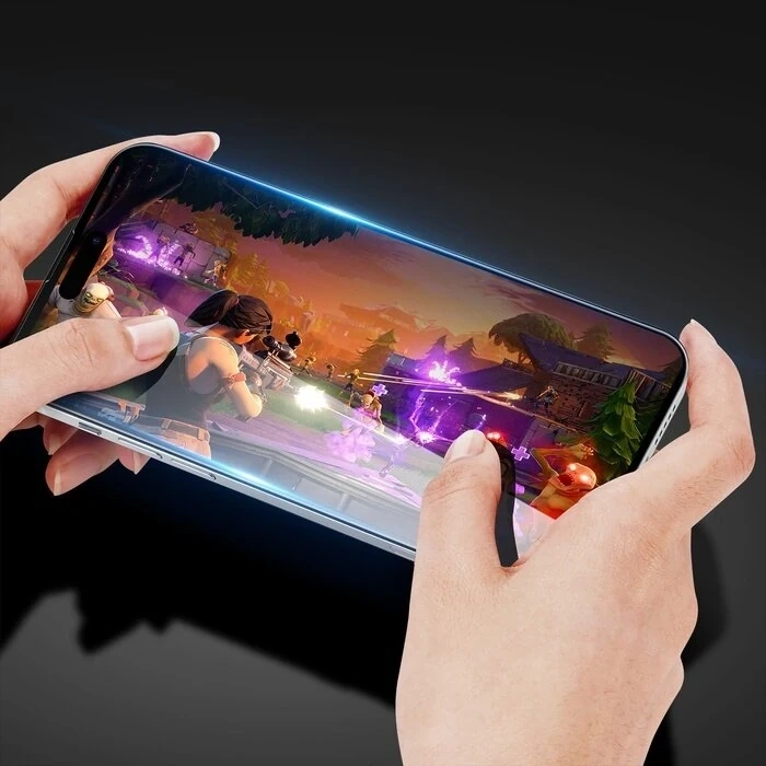 VipMarketim Dux Ducis iPhone 15 Pro Full Kaplama Tempered Cam Ekran Koruyucu-(5775)