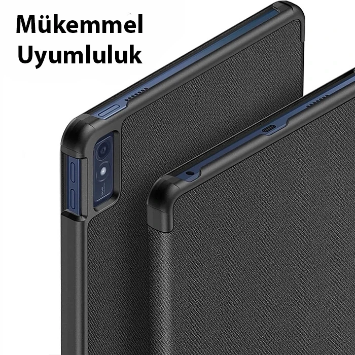 VipMarketim Dux Ducis Lenova Tab M10 10.6 Domo Series Premium Deri Kılıf-(5775)