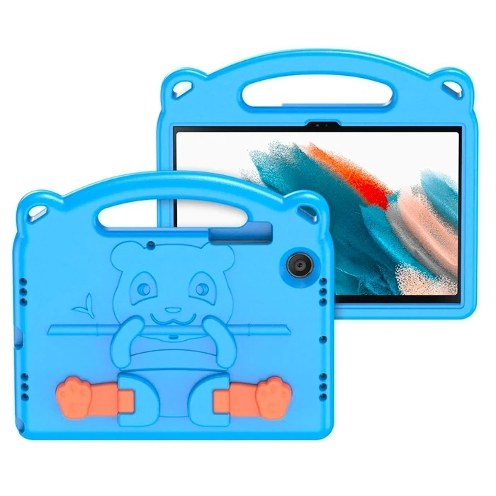 VipMarketim Dux Ducis Panda SM Tab A8 2021 10.5 (X200/X205) Kılıf Çocuk Shockproof Standlı Taşınabilir-(5775)