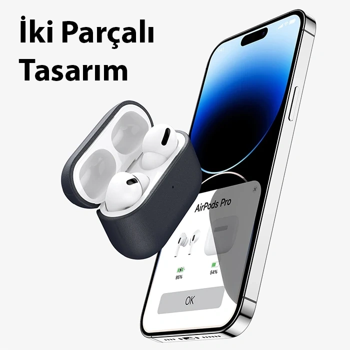 VipMarketim Dux Ducis Plen Series AirPods Pro / Pro 2 Silikon Kılıf-(5775)